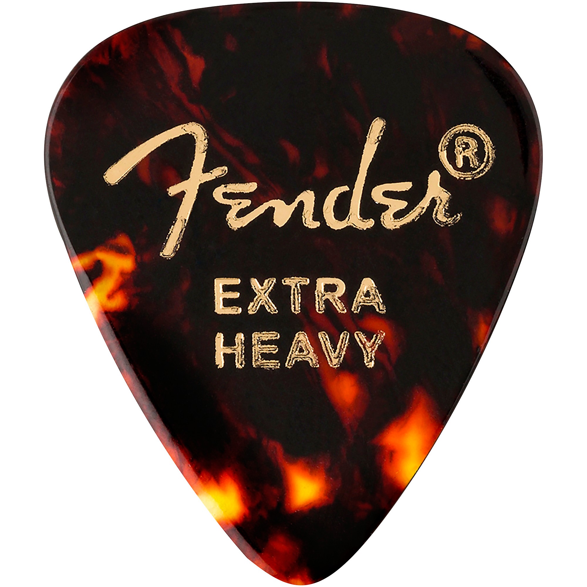 1 Médiator Fender 351 - Heavy - Zebra - instruments-accessoire