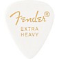 Fender 351 Standard Guitar Pick White Extra Heavy 12 Pack