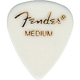 Fender 351 Standard Guitar Pick. White Medium 1 Dozen Fender 351 Standard Guitar Pick. White Heavy 1 Dozen