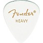 Fender 351 Standard Guitar Pick White Heavy 1 Dozen