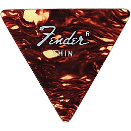 Fender Triangle Guitar Picks Thin 1 Dozen