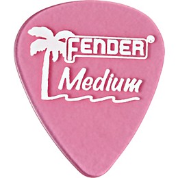 Fender 351 California Clear Guitar Picks Shell Pink Thin | Guitar
