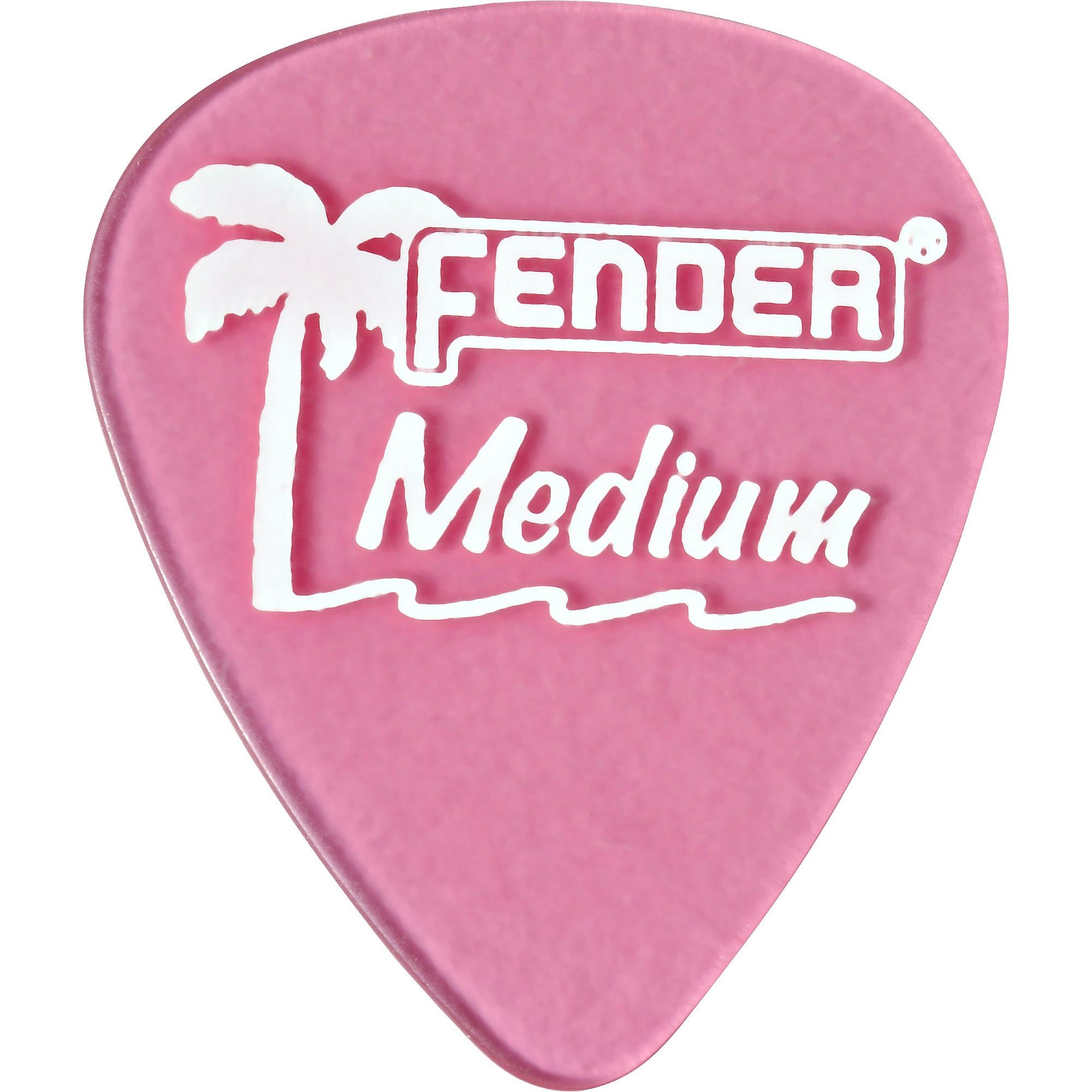 Fender 351 California Clear Guitar Picks Surf Green Heavy