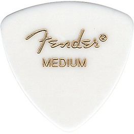 Fender 346 White Guitar Picks Medium 6 Dozen Fender 346 White Guitar Picks Heavy 1 Dozen