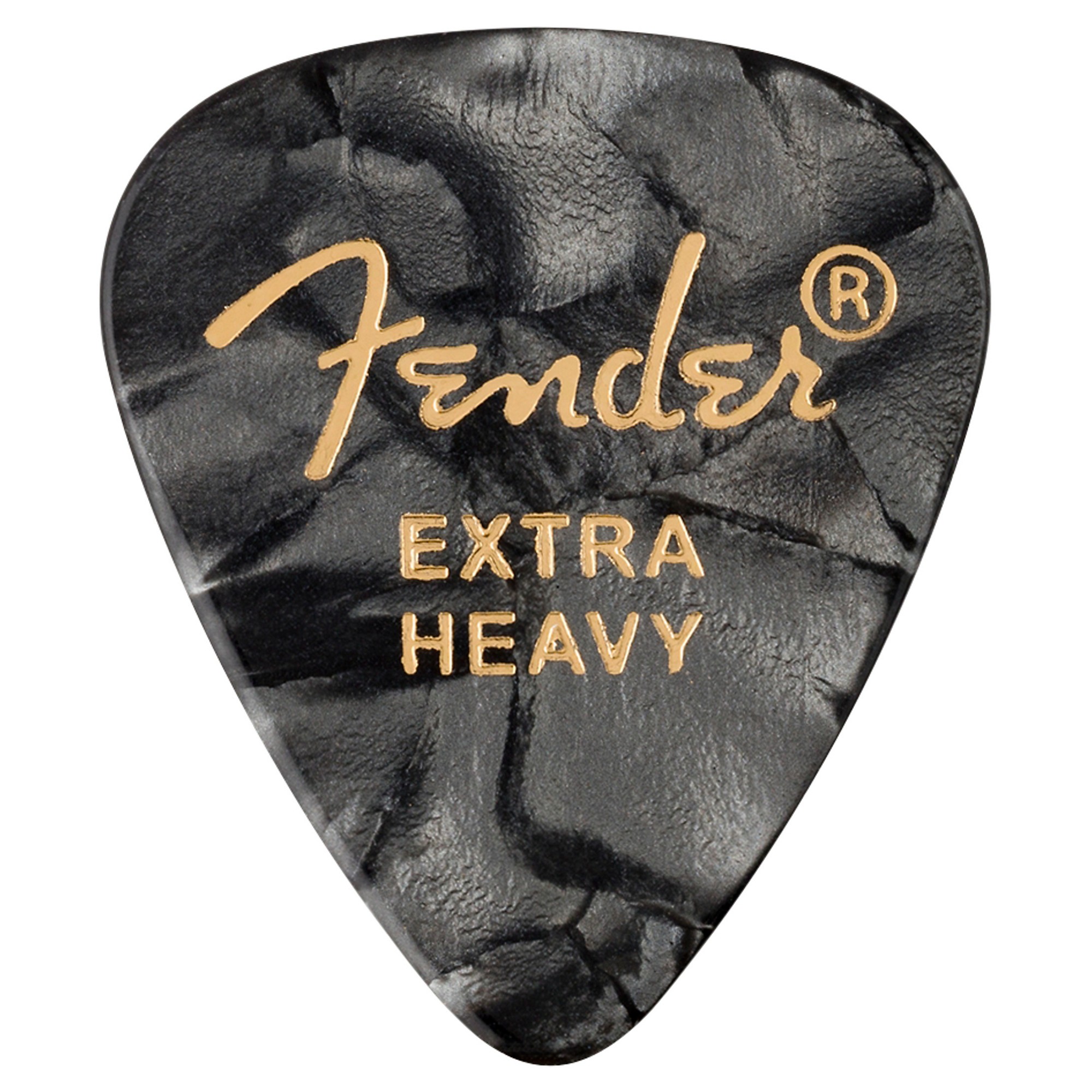 Fender 351 Premium Celluloid Guitar Picks 12-Pack - Black Moto X