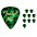 Fender 351 Premium Celluloid Guitar Picks 12-Pack Whi... Fender 351 Premium Celluloid Guitar Picks 12-Pack Green Moto X-Heavy