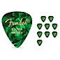 Fender 351 Premium Celluloid Guitar Picks 12-Pack Green Moto X-Heavy thumbnail