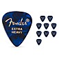 Fender 351 Premium Celluloid Guitar Picks  (12-Pack) Blue Moto X-Heavy thumbnail