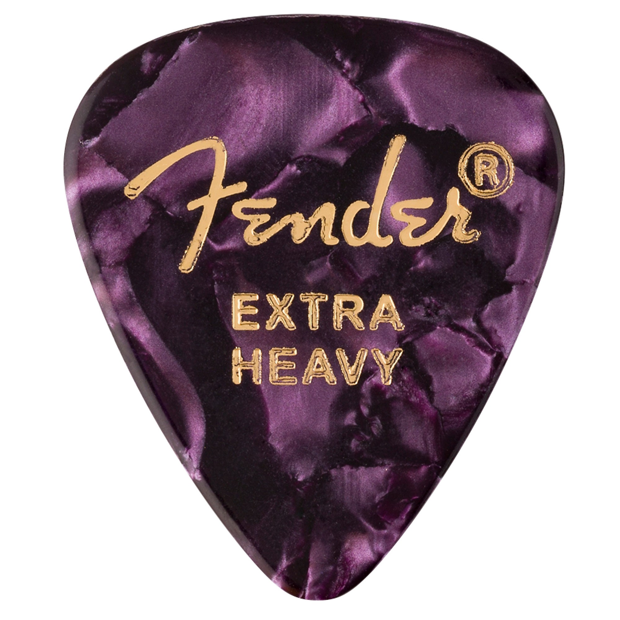 Fender 351 Premium Celluloid Guitar Picks 12-Pack - Purple Moto X