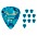 Fender 351 Premium Celluloid Guitar Picks 12-Pac... Fender 351 Premium Celluloid Guitar Picks 12-Pack Ocean Turquoise X-Heavy