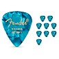 Fender 351 Premium Celluloid Guitar Picks  (12-Pack) Ocean Turquoise X-Heavy thumbnail