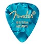 Fender 351 Premium Celluloid Guitar Picks 12-Pack Ocean Turquoise X-Heavy