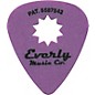 Everly Star Grip Guitar Pick Dozen Purple 1.14 mm