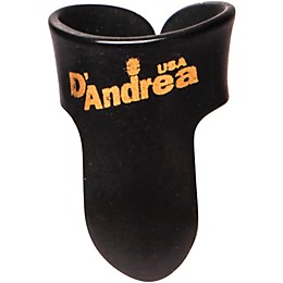 D'Andrea Finger Guitar Picks One Dozen Black Large