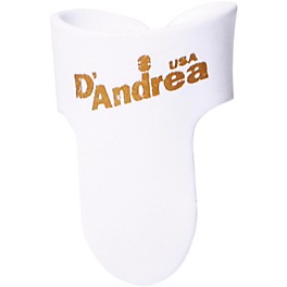 D'Andrea Finger Guitar Picks One Dozen Shell Large D'Andrea Finger Guitar Picks One Dozen White Large