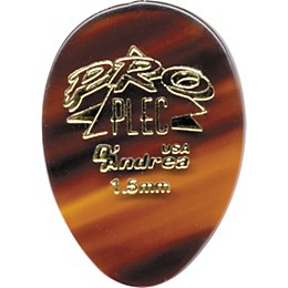 D'Andrea Pro Plec Small Round Teardrop Picks One Dozen Shell 1.50 mm