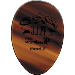 D'Andrea Pro Plec Small Round Teardrop Picks One Dozen Shell 1.50 mm