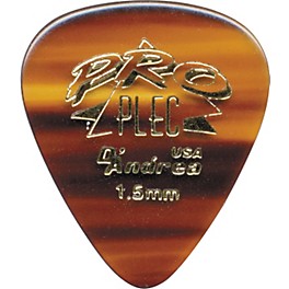 D'Andrea Pro Plec Standard 351 Guitar Picks - One Dozen Shell 1.5 mm