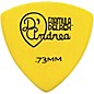 D'Andrea 346 Guitar Picks Rounded Triangle Delrex Delrin - One Dozen Yellow .73 mm thumbnail