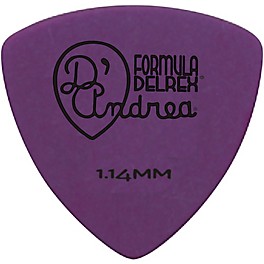 D'Andrea 346 Guitar Picks Rounded Tria... D'Andrea 346 Guitar Picks Rounded Triangle Delrex Delrin - One Dozen Purple 1.14 mm