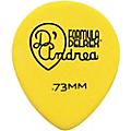 D'Andrea 347 Rounded Teardrop Delrex Delrin Guitar Picks