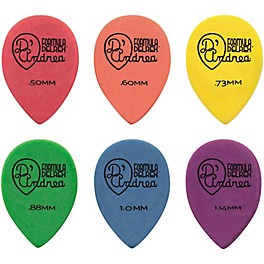 D'Andrea 358 Small Delrex Delrin Guitar Pi... D'Andrea 358 Small Delrex Delrin Guitar Picks Teardrop - One Dozen Green .88 mm