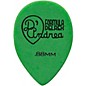 D'Andrea 358 Small Delrex Delrin Guitar Picks Teardrop - One Dozen Green .88 mm