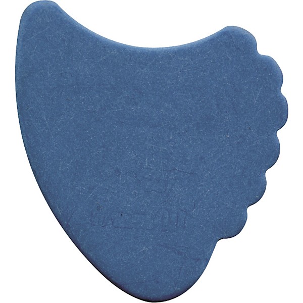 D'Andrea 390 Sharkfin Delrex Delrin Guitar Picks - One Dozen Blue 1.0 mm