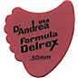 D'Andrea 390 Sharkfin Delrex Delrin Guitar Picks - One Dozen Red .50 mm