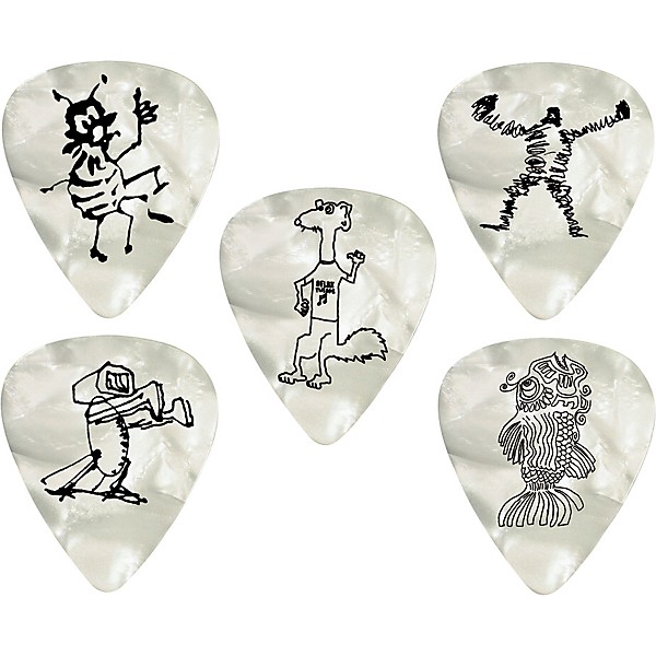 D'Addario Planet Waves Jerry Garcia Signature Guitar Picks Critter