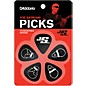 D'Addario Joe Satriani Signature Guitar Picks 10-Pack Black Medium