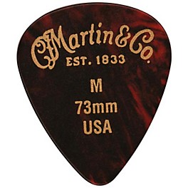 Martin #1 Guitar Pick Pack Medium 1 Dozen Martin #1 Guitar Pick Pack Medium 1 Dozen