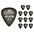 Dunlop Tortex Pitch Black Standard Guitar Picks 1 Dozen .60 mm Dunlop Tortex Pitch Black Standard Guitar Picks 1 Dozen .50 mm