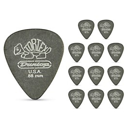 Dunlop Tortex Pitch Black Standard Guitar Picks 1 Dozen .60 mm Dunlop Tortex Pitch Black Standard Guitar Picks 1 Dozen .88 mm