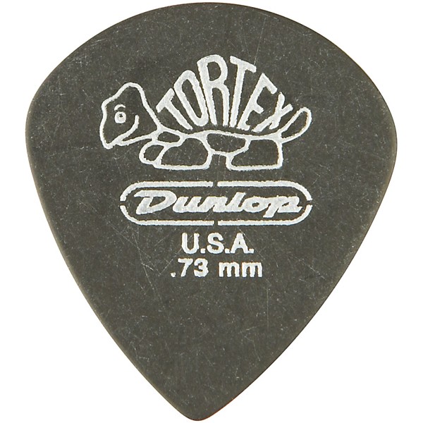 Dunlop Tortex Pitch Black Jazz Guitar Picks 1 Dozen .73 mm