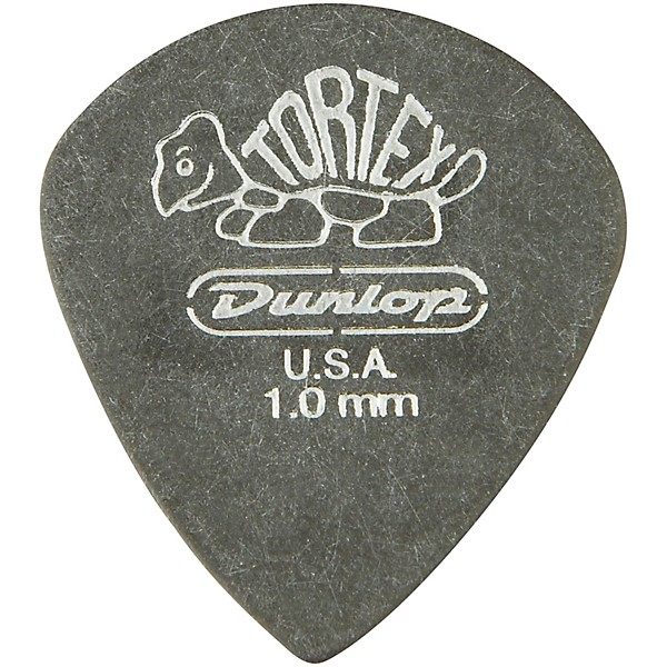 Dunlop Tortex Pitch Black Jazz Guitar Picks 1 Dozen 1.0 mm