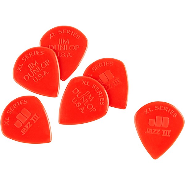 Dunlop Jazz III XL Guitar Picks 6-Pack