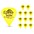 Dunlop Tortex Sharp Guitar Picks 1 Dozen 1.0 mm Dunlop Tortex Sharp Guitar Picks 1 Dozen .73 mm