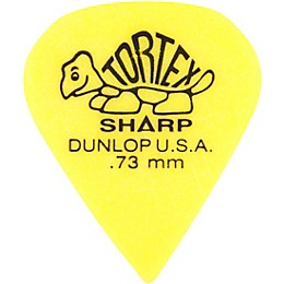 Dunlop Tortex Sharp Guitar Picks 1 Dozen .73 mm