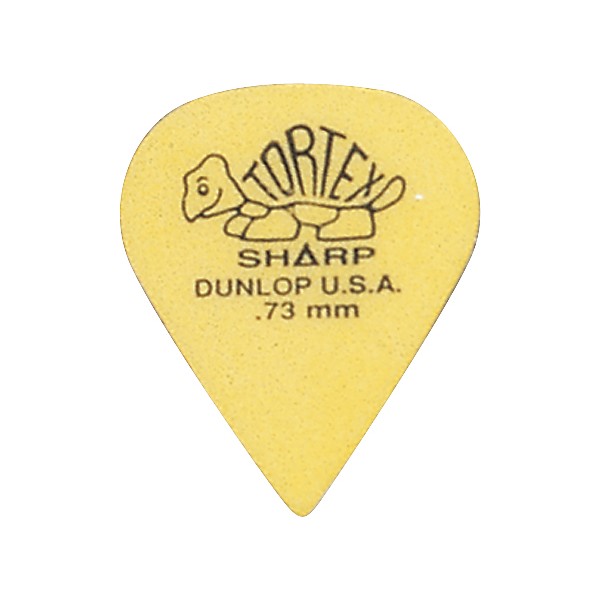 Dunlop Tortex Sharp Guitar Picks 1 Dozen .88 mm