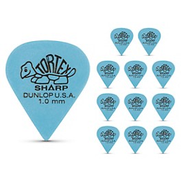 Dunlop Tortex Sharp Guitar Picks 1 Dozen 1.50 mm Dunlop Tortex Sharp Guitar Picks 1 Dozen 1.0 mm