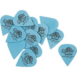 Dunlop Tortex Sharp Guitar Picks 1 Dozen 1.0 mm