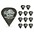 Dunlop Tortex Sharp Guitar Picks 1 Dozen 1.0 mm Dunlop Tortex Sharp Guitar Picks 1 Dozen 1.35 mm