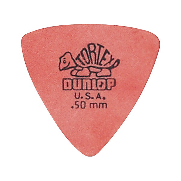 Dunlop Tortex Triangle Guitar Picks 6 Pack 1.0 mm