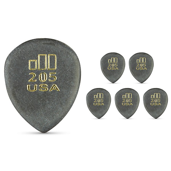 Dunlop JD JazzTone 205 Guitar Picks 6-Pack