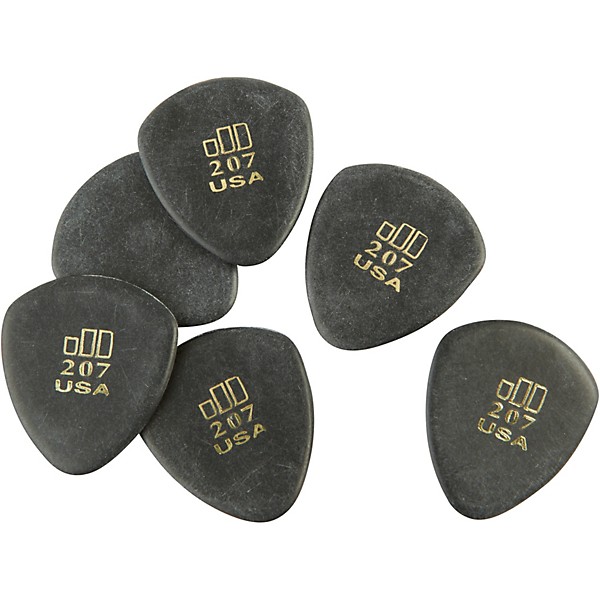 Dunlop JD JazzTone 207 Guitar Picks 6-Pack