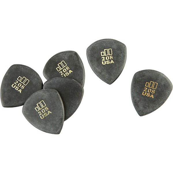 Dunlop JD JazzTone 208 Guitar Picks 6-Pack