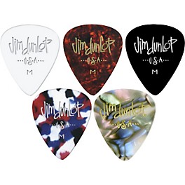 Dunlop Celluloid Classic Guitar Picks 1 Dozen Confetti Medium Dunlop Celluloid Classic Guitar Picks 1 Dozen Confetti Medium