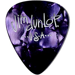 Dunlop Premium Celluloid Classic Guitar Picks... Dunlop Premium Celluloid Classic Guitar Picks 1 Dozen Purple Pearloid Medium