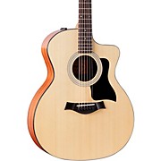 114ce Sapele Grand Auditorium Acoustic-Electric Guitar Natural